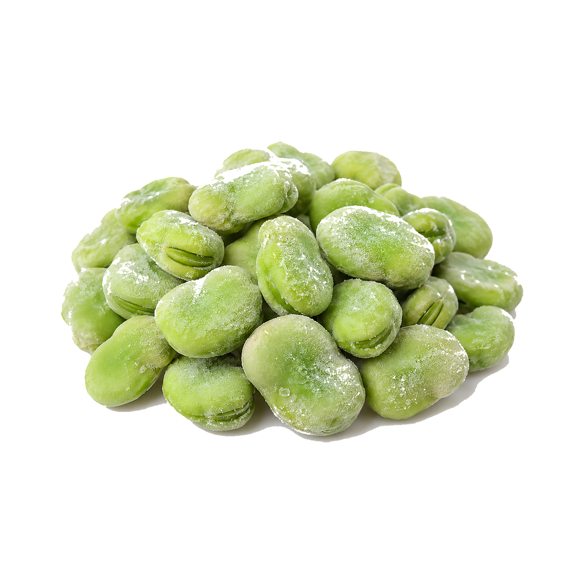 فول أخضر مقشر مجمد